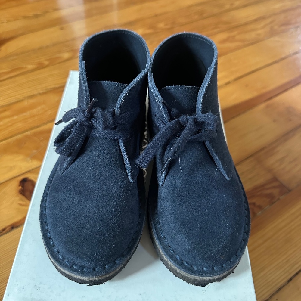 Jcrew Crewcuts size 11 navy dress shoes
